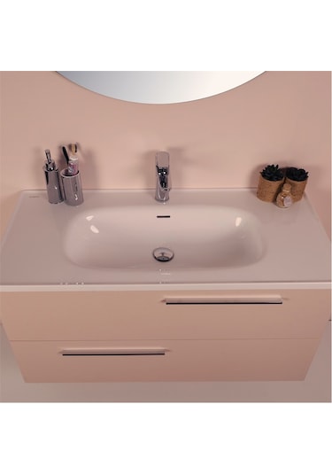 Kobos Serenity 100 Cm Banyo Dolabı Seti Rose