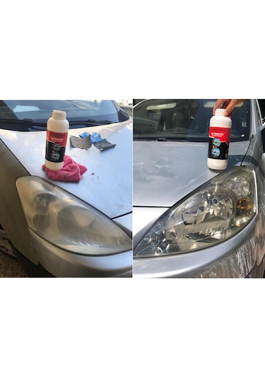 Kraftech Yeni Nesil Buharlı Araç Far Temizleme Seti 12 Volt