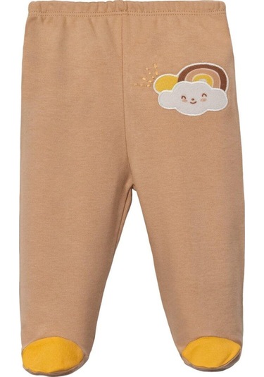 Jungle Patikli Üçlü Pantolon Set Kahverengi