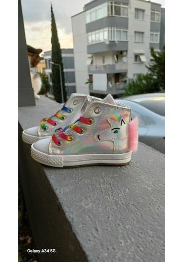 Scarpe Magiche Unicorn Hologram Bot 31-35 Numara Arası Işıksızdır Hologram
