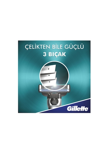 Gillette Mach3 Yedek Tıraş Bıçağı 8'li