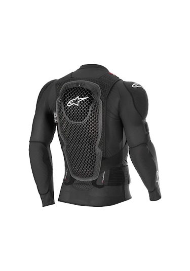 Alpinestars Bionic Pro V3 Plasma Body Armor Tam Gövde Koruma Siyah Kırmızı Beyaz
