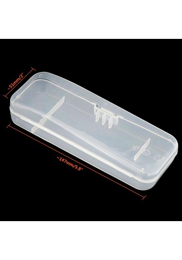 1 Adet Taşınabilir Seyahat Erkek Jilet Kılıfı Tıraş Kabı Tutucu Tıraş Makinesi Kutusu