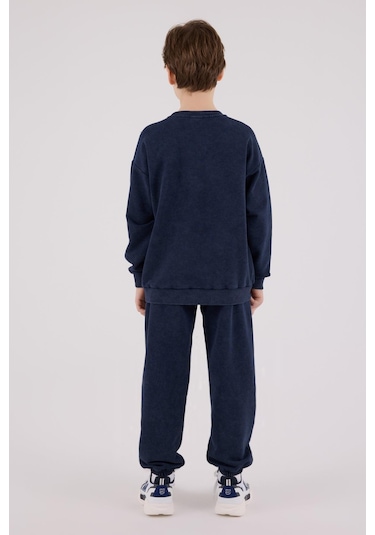 Rolypoly Erkek Çocuk Eşofman Takımı Lacivert-1730 Lacivert