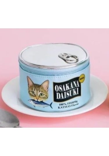 Unimarket Kadınlar Sevimli Sardine Kutular Şekil Saklama Çantası Makyaj Çantası Yaratıcı Kedi Balık Kutular Makyaj Çanta Çanta Çanta Fotoğraf Sahne Kozmetik Çanta Ve Telefon Kılıfılar Tgc2pı