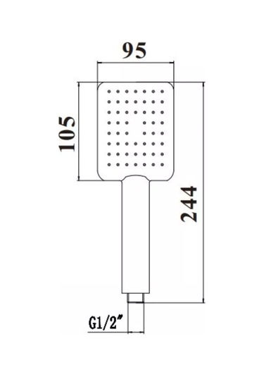 Savol Duş Başlığı 203793374 Siyah