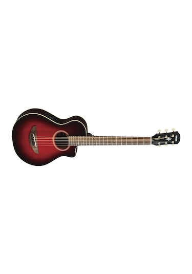 Yamaha Apxt2drb Elektro Akustik Gitar Dark Red Burst