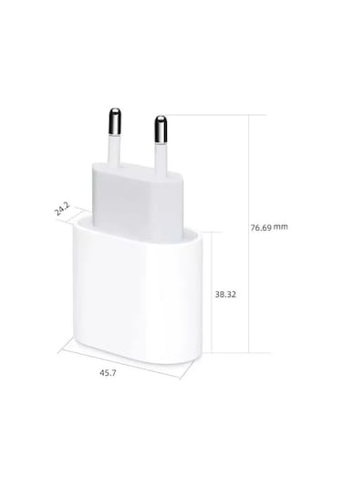 Tecno Camon 17 Pro Için 25 Watt Süper Hızlı Şarj Aleti