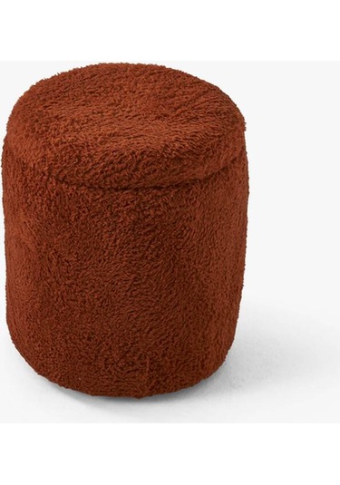 Teddy Sandıklı Puff Kiremit
