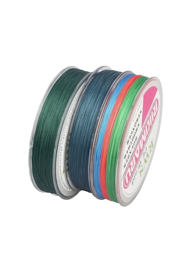 Rikimaru 150 Metre,gri Renk,0.20 Mm 8 Katlı Misina,17.4-kg Çeker