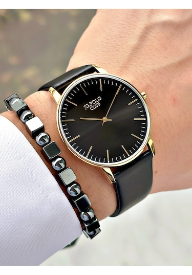 Jg. Polo Clup Jpc.0725 Erkek Kol Saati Altın