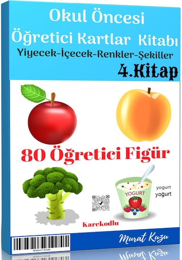 Okul Öncesi Öğretici Flash Kartlar 4 Kitap