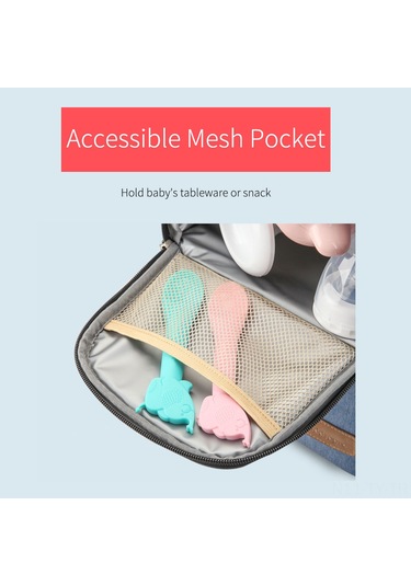 Teltree Pratik Anne Sütü Saklama Çantası - Termal Yalıtımlı, Su Geçirmez Ve Taşınabilir Gri