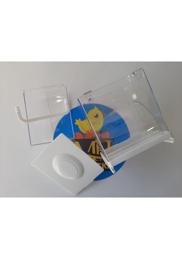 Mh Akıllı Yemlik Kuşlar İçin 10 x 7.5 x 16 CM 2 Adet