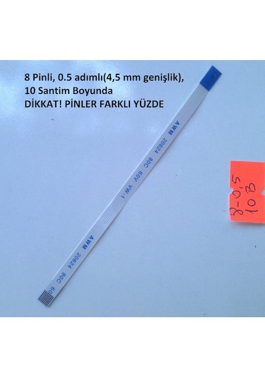 Dell E6320 Touchpad Flex Kablo 8 Pin 10Cm 8-0.5-10B