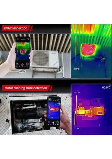 Unit Uti721m Android Telefon Termal Kamera 256 x 192