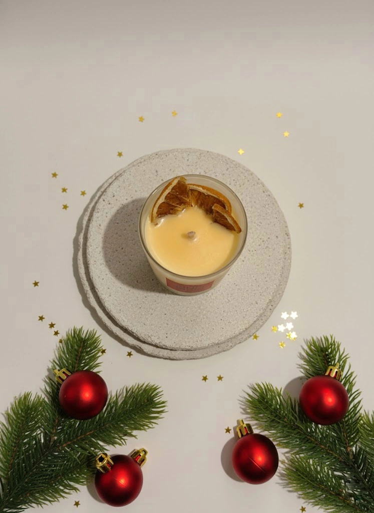 Lebron Portakal Kokulu 100 Gr Doğal Soya Wax Mum Çok Renkli