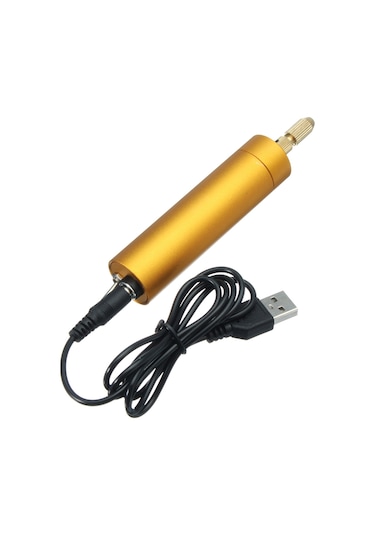 Fosenze 5v Mini Elektrik Matkap Seti - Ahşap/pcb Dıy İçin 22000 Rpm, 10 Adet Mikro Tornavida İle 0.8-1.5mm