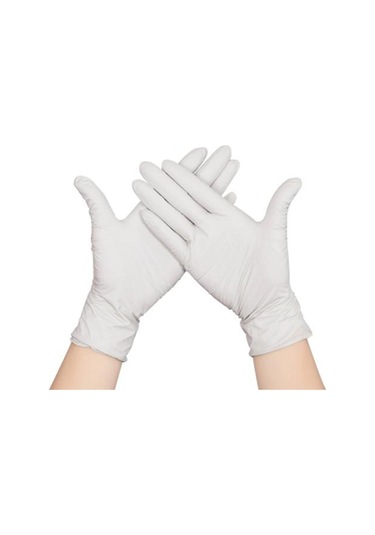 Homyl 50 Adet/kutu Tek Kullanımlık Şeffaf Eldivenler Yemek L