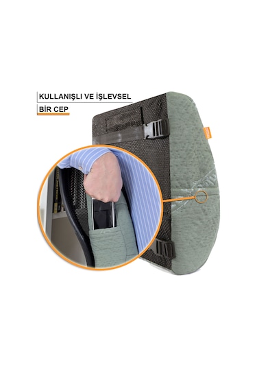 Beddo Bambu Serisi Ortopedik Bel Destek Yastığı Bel Desteği Beddo Bambu Serisi Ortopedik Bel Destek Yastığı Bel Desteği