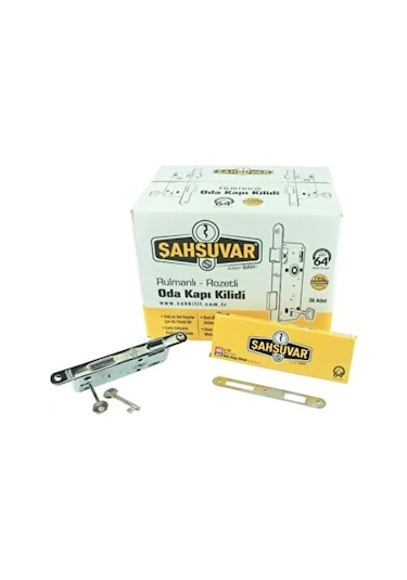 Şahsuvar Oda Kapı Kilidi 40mm Oval Ayna K-305 Şahsuvar Kilit Krom