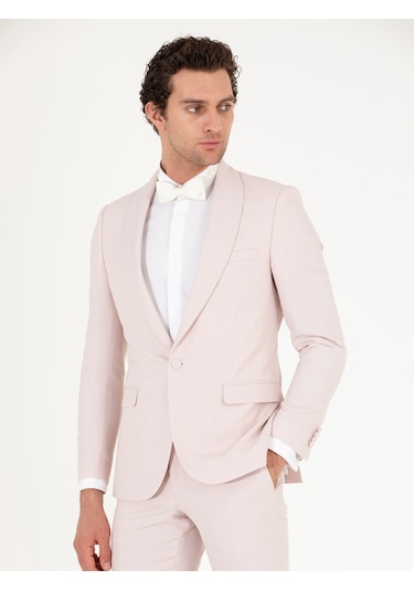 Cacharel Pudra Slim Fit Smokin Damatlık Pembe