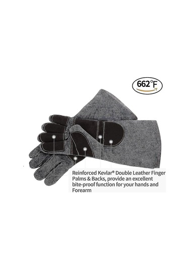 Isırık Önleyici Güvenlik Eldivenleri Evcil Hayvanlar İçin Kavrama Ve Isırma Koruyucu Eldivenler