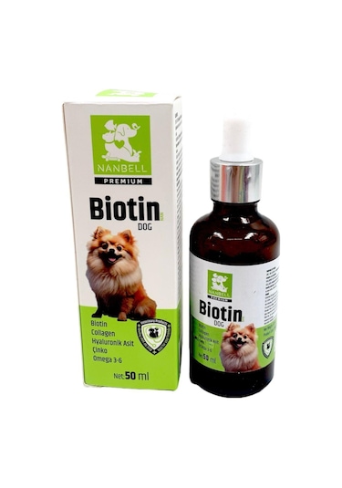 Nanbell Köpekler İçin Omega 3-6 Biotin Kolajen 50 ML