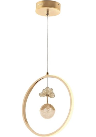 Modern Led Avize 3 Işık Rengi Beyaz-sarı- Gün Işığı