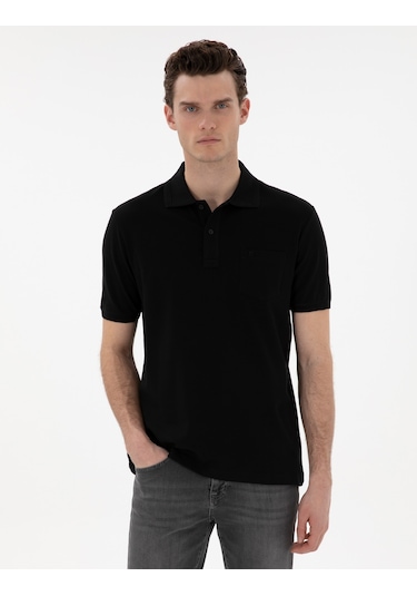 Pierre Cardin Erkek Siyah Tişört Basic 50302538-vr046 Siyah