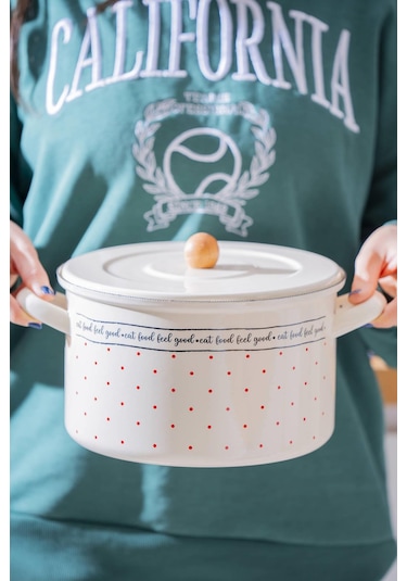 Feel Good Emaye Derin Tencere - 22 Cm