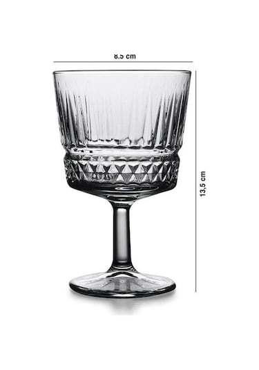 Paşabahçe 440455 260cc 4lü Elysia Kokteyl Ve Sunum Bardağı Şeffaf
