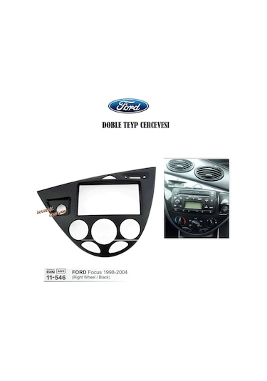 Ford Focus 1 Fiesta Oto 7 Inc Doble Teyp Çerçevesi 1998 2006
