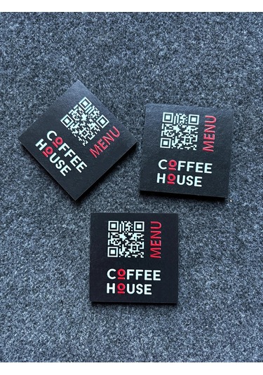 10 Adet Ahşap Qr Menü Otel, Bar, Cafe, Restaurant Barkod Masaüstü Qr Kod