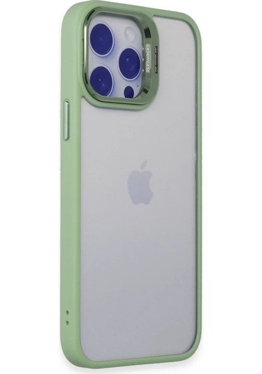 Joko Apple iPhone Uyumlu 14 Pro Max Kılıf Roblox Lens Standlı Kapak - Yeşil