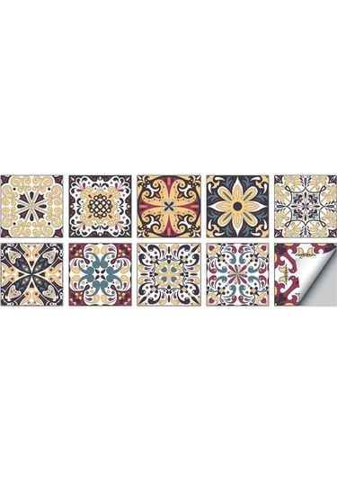 Gri&siyah Kristal Çini Kendinden Yapışkanlı 3d Duvar Sticker Mutfak Duvar Kağıdı Duvar Resi Odası Banyo Duvar Sticker Dğ. 56866167 Diğer