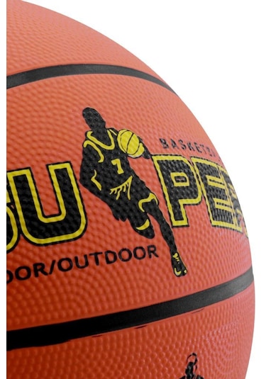 Telvesse İç ve Dış Mekan Basketbol Topu 7 Numara Turuncu + Pompa