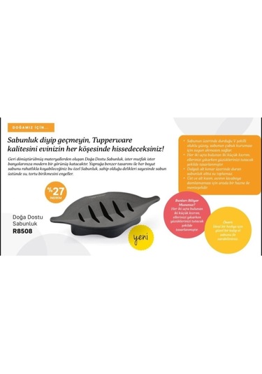 Tupperware Doğa Dostu Sabunluk