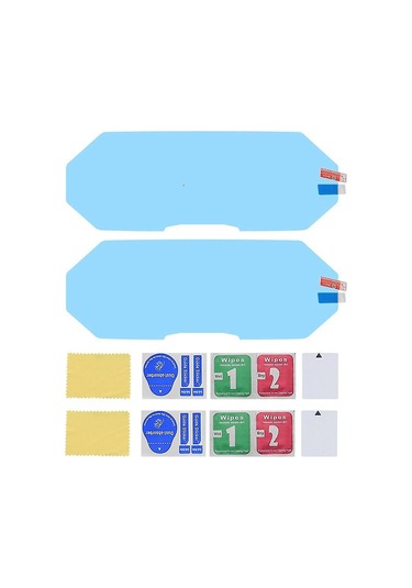 Yunboo Yamaha Tracer 700/7 2020+ İçin Tpup Cluster Ekran Koruyucu Filmi - Kırılma, Isı Ve Gürültü Koruma, Kolay Kurulum - 2 Adet