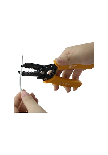 Sones Best-5021 0.6 2.6mm Taşınabilir Sıkma Pensesi Kablo Soyma Pensesi