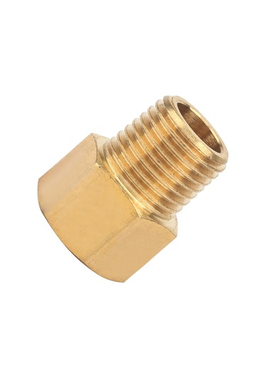 Fosenze Bakır Sanayi Tipi Adaptör: 1/4" Bspt Erkek Dış Vida - 1/4" Npt Dişi İç Vida, Su-gaz-yakıt Taşıma, Dayanıklı Ve Korozyona Dayanıklı