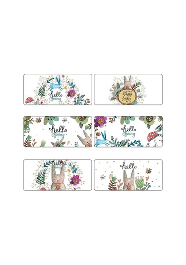 Novahub Sevimli Karikatür Kaymaz Sümen, 400x900x4mm, Dikiş 002 002