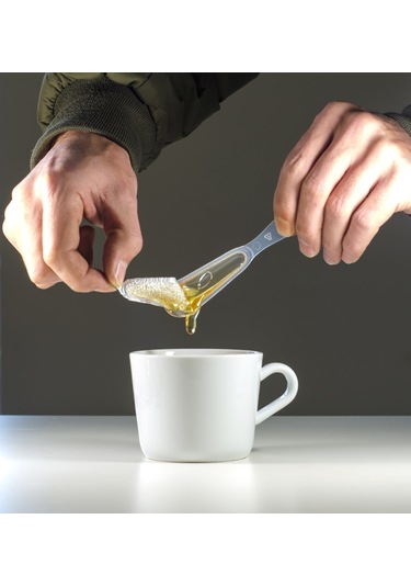 Mare Mosso Caffe Ê Vendite Honey Spoon Ballı Kaşık Süzme Çiçek Balı 60 x 7 G