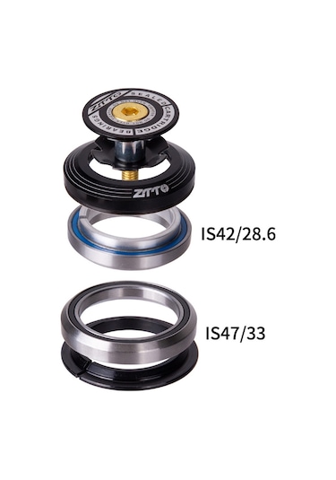 Ztto 4247t Yol Bisikleti Kulaklık 42mm / 47mm Konik Boru Çatal Rulman Kulaklık