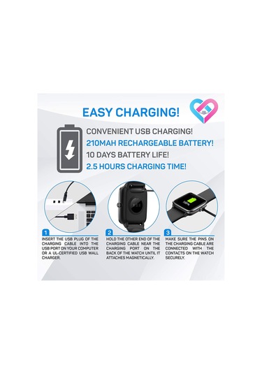 Padalink Id205L 1.3" Akıllı Saat (İthalatçı Garantili)