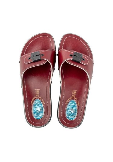 Ceyo 6500-1 Kadın Jelli Ortopedik Terlik Kırmızı