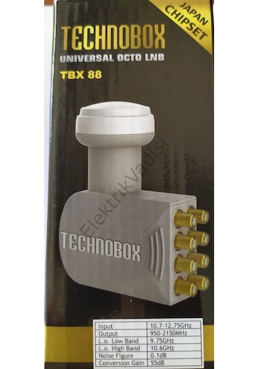 Technobox Lnb 8 Çıkışlı 8Li 4K Uyumlu Tbx88