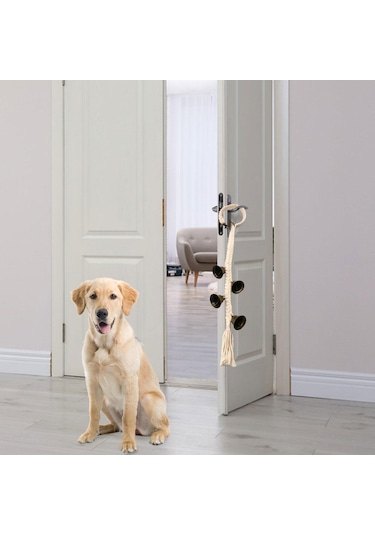 Homyl Köpekler Için Kapı Zilleri Asılı Eğitim Dokuma Stil-b