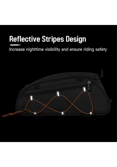 Jeemson Uzun Mesafe Bisiklet Çantası Seti: Genişletilebilir, Su Geçirmez Ve Çok Fonksiyonlu Sarı Renk Sarı