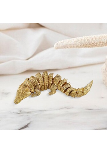 Suntek Timsah Heykelcik Simülasyon Modeli Oyuncak Hediye 20 Santimetre